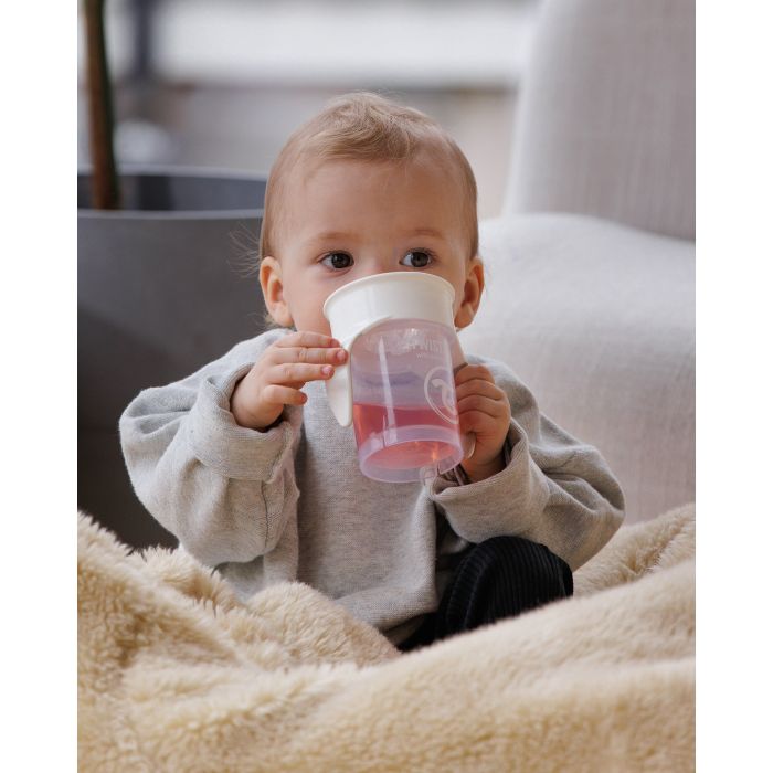 Twistshake buteliukas 360 nuo 6mėn baltas 78931