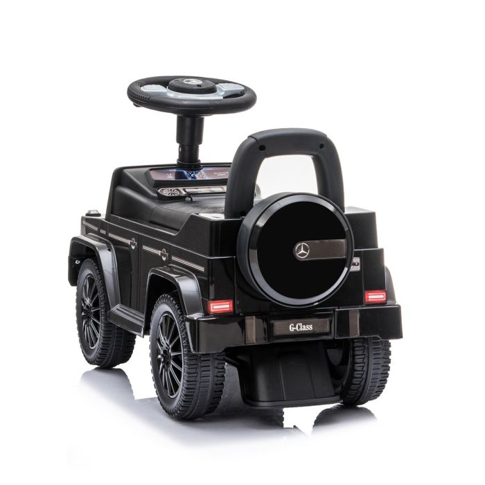 Babyono mašinėlė stumdoma G klasės Mercedes balta 1904