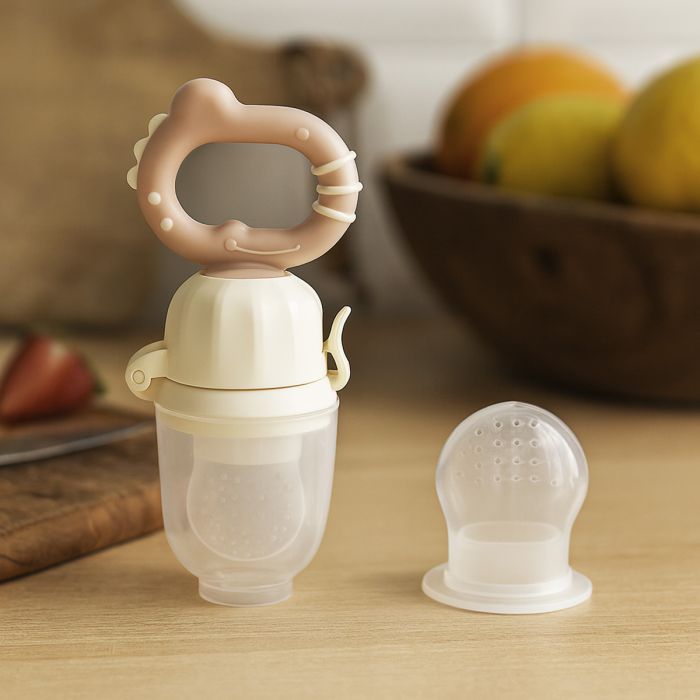 Babyono kieto maisto kramtukas Dino rudas 1551/03