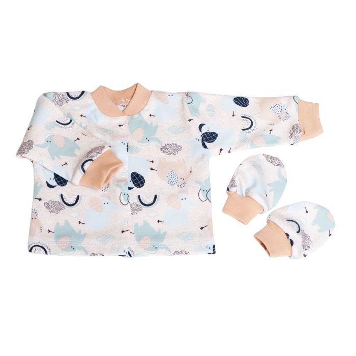 Bērnu komplektiņš no 5 daļam "Jumbo" bēšs