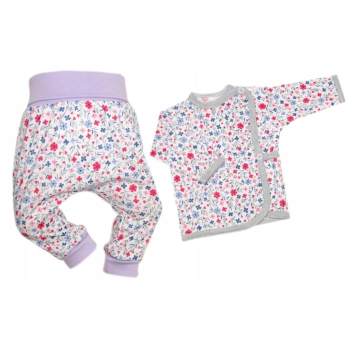 Zīdaiņu komplektiņš no 3 daļam "Fields" ar galvas lente