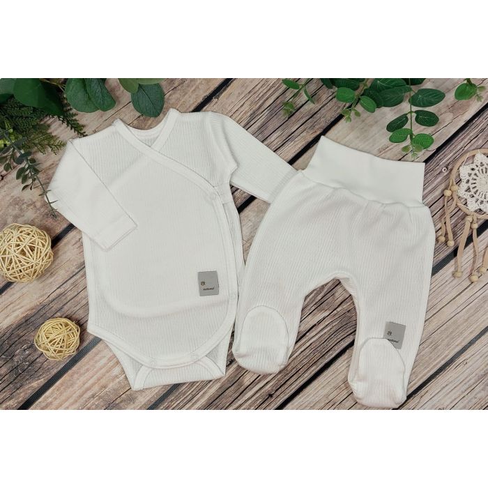 Bērnu komplektiņš no 2 daļam "Natural ecru" 