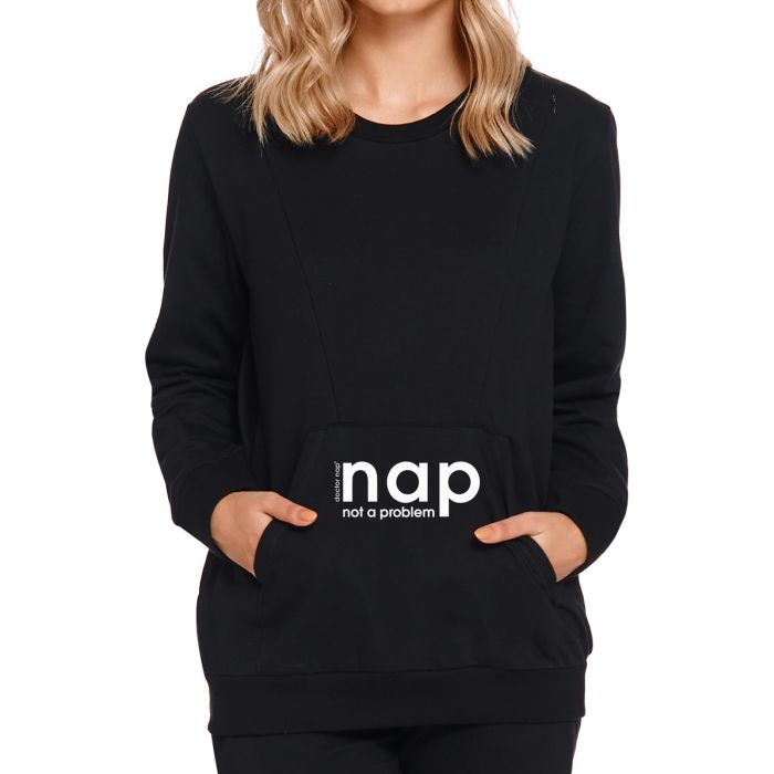 Džemperis grūtniecēm "Olivia black"