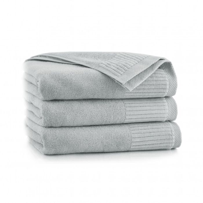 Dvielis (Ēģiptes kokvilnas) "Capri"  gaiši pelēks