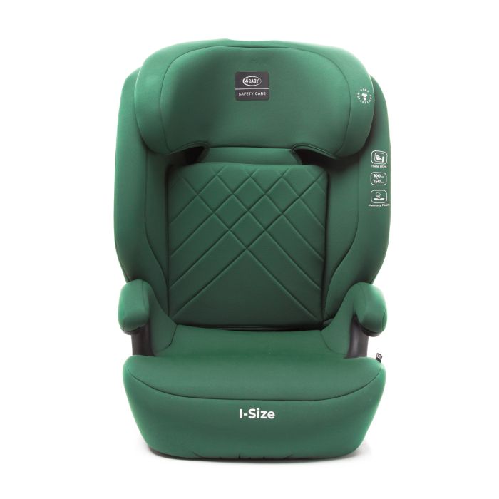 4Baby autokėdutė NERO 100-150CM tamsiai žalia I-SIZE