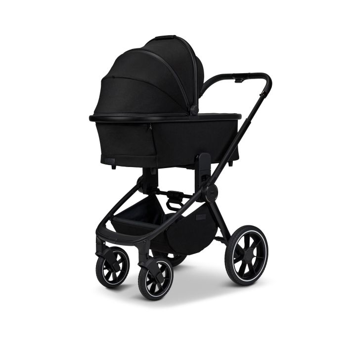 Moon vežimėlis 2/1 Resea+  K25 juodas