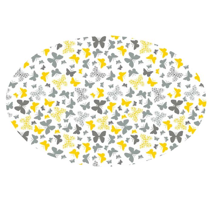 Autiņš flanēļa "Butterfly" 70x80 cm, ar zīmējumu, 1gb. 