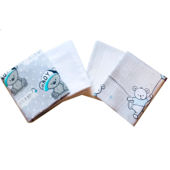 Autiņu komplekts 4 daļas "It's a boy"