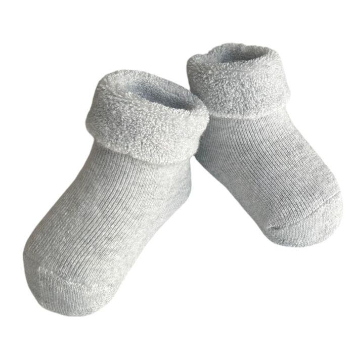 Frotinės kojinytės kūdikiui Grey