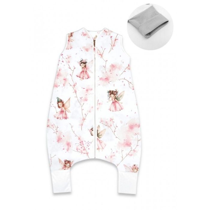 Guļammaiss zīdainim "Fairies pink" ar kājām 2-2.5 TOG