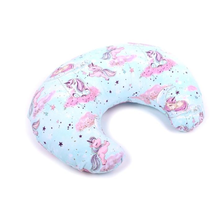 Barošanas - gulēšanas spilveni 50x70cm "Unicorn"