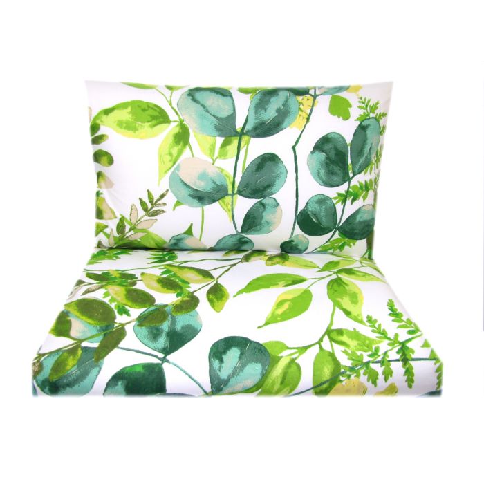 Bērnu gultas veļa šūpulim 80x70cm "Glance green" 