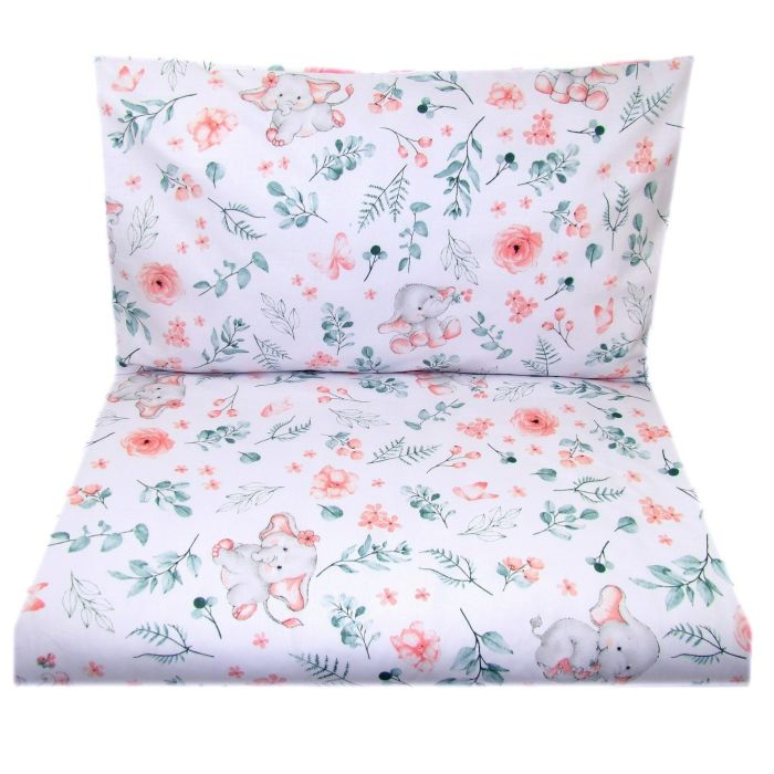 Bērnu gultas veļa šūpulim 80x70cm  "Mumbo- Jumbo" 