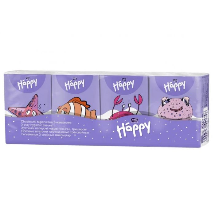 Higiēniskās salvetes Bella Happy mini 8x9 gab.