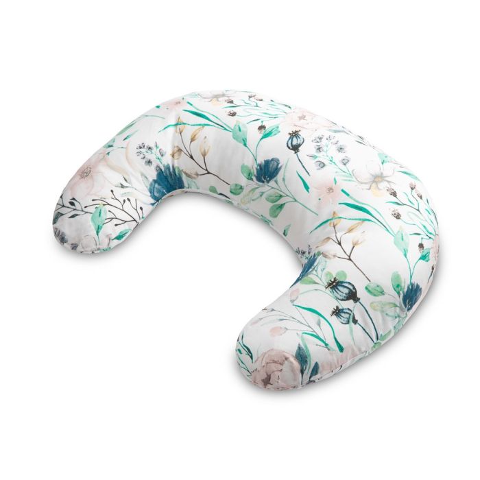 Barošanas spilvens - pakavs 60x40x11cm "Pastel flowers"