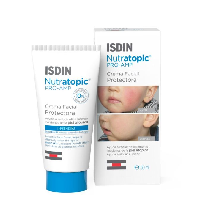 ISDIN aizsargājošs sejas krēms NUTRATOPIC PRO-AMP, no 5 mēnešiem, 50 ml