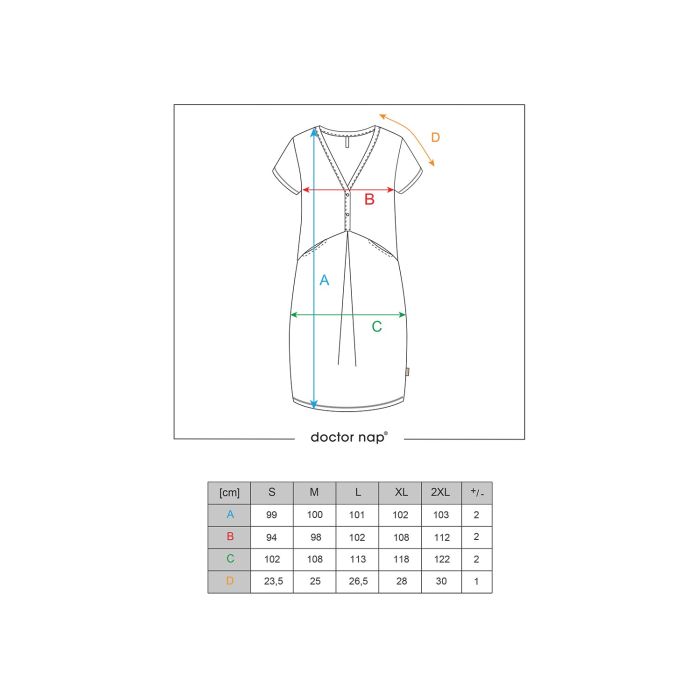 Kokvilnas naktskrekls grūtniecēm un barojošām "Lovely" dark grey