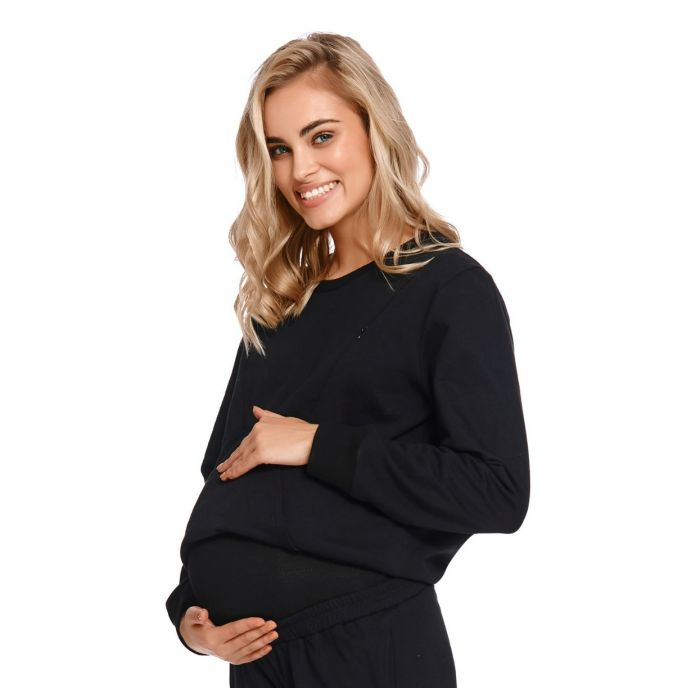 Džemperis grūtniecēm "Olivia black"