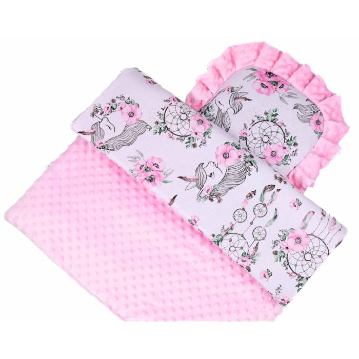 Veļas komplekts ratiņiem "Unicorns" 