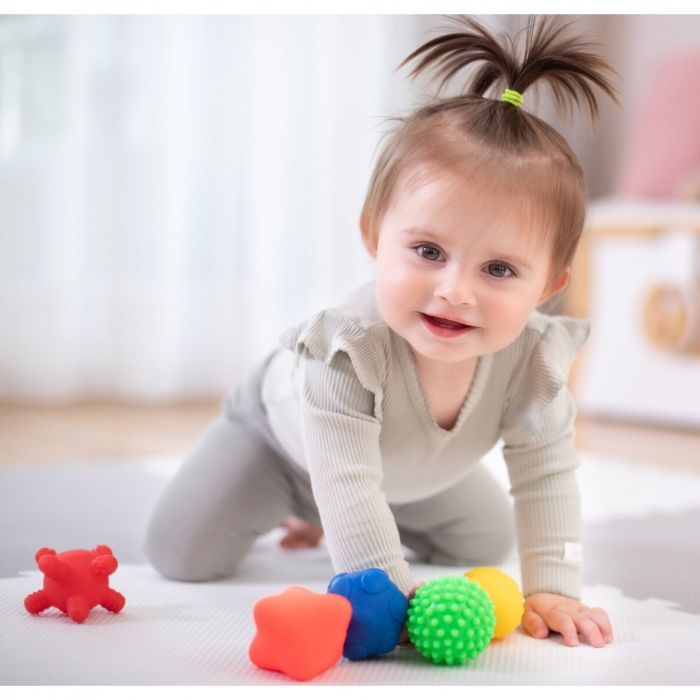 Bumbas sensorai attīstībai Tullo "Sensory" 5 gab