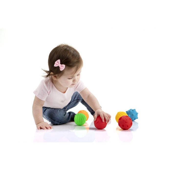 Bumbas sensorai attīstībai Tullo "Faces" 6 gab.