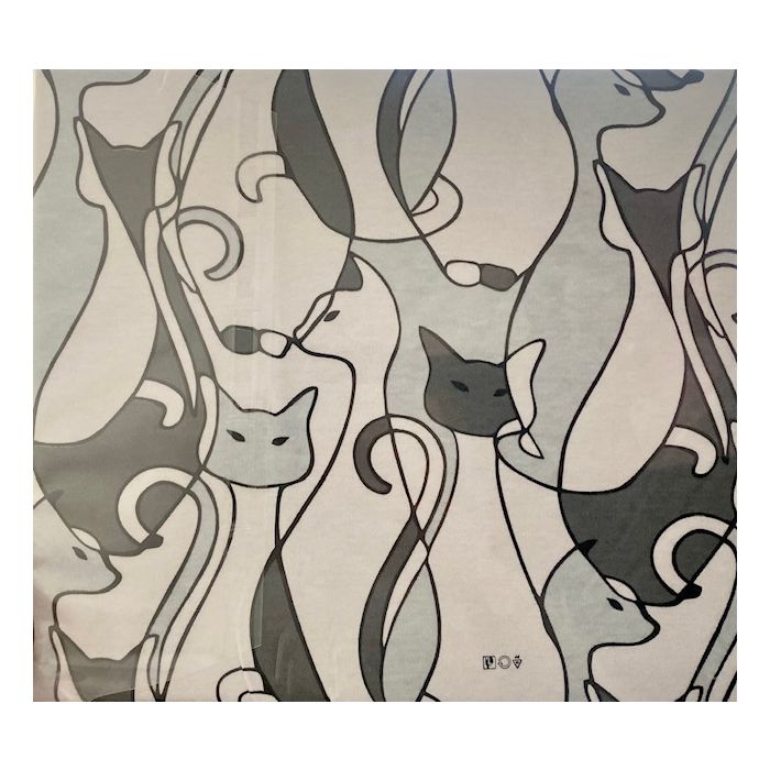 Kokvilnas bērnu sega "Big cats" 100x75cm 