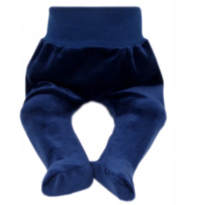 Bērnu bikses velura  "Navy" 