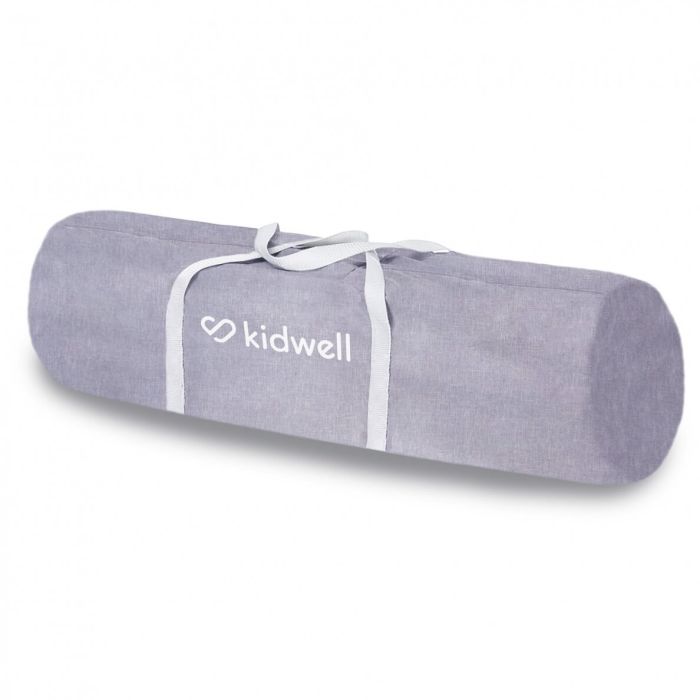 Kidwell bērnu manēža "Fanko" 200x180 cm  pelēka krāsa