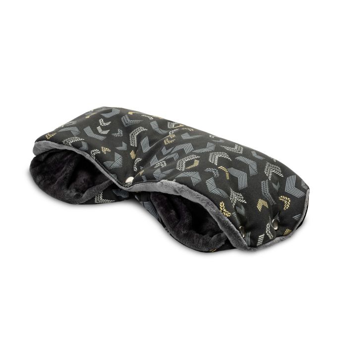 Ratu cimdi, muftas "Bundle up" melns