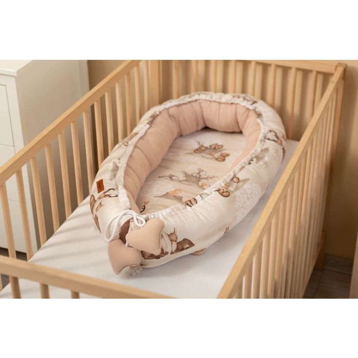 Zīdaiņu muslīnu ligzdina "Soul friends" 