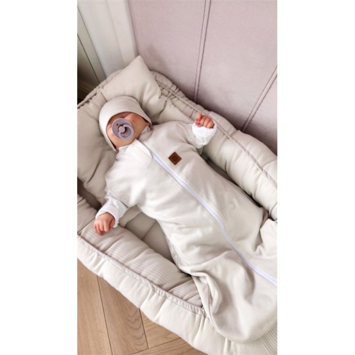 Autiņš - kokons jaundzimušajam Teddy interlock super mokka
