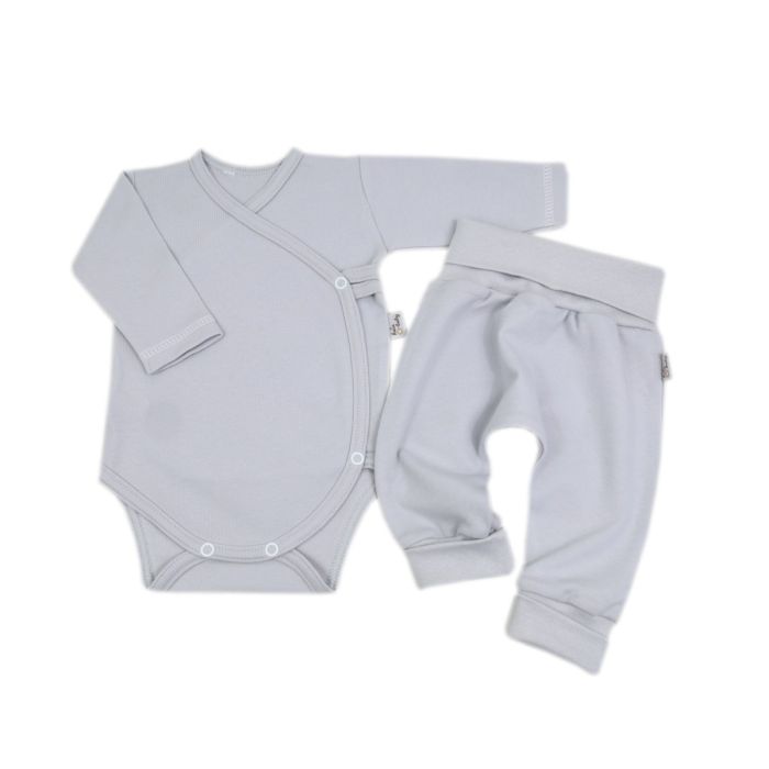 Bērnu komplektiņš no 2 daļam "Blank baggi grey" 