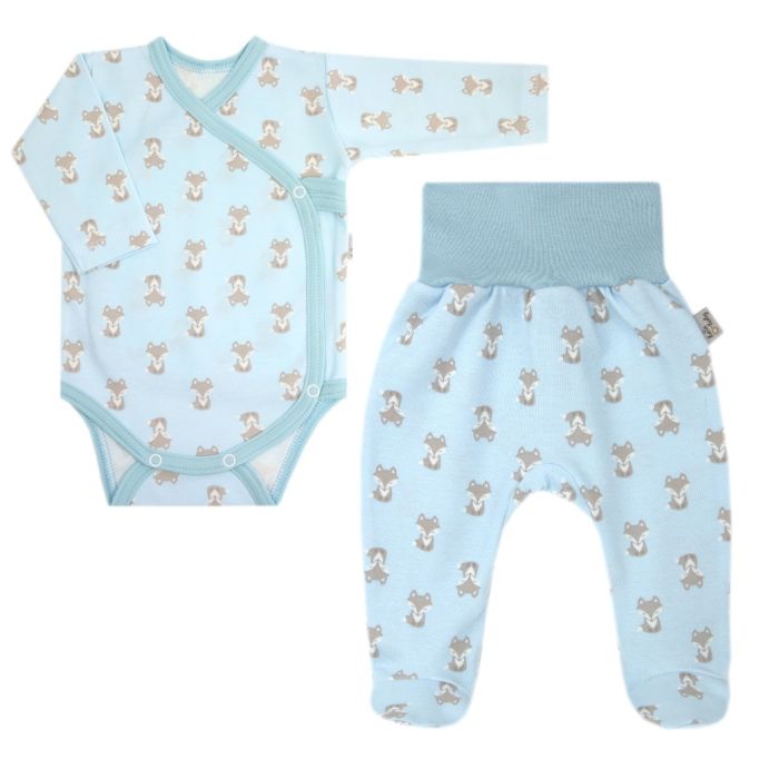 Bērnu komplektiņš no 2 daļam "Fox blue" 