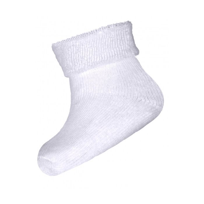 Kokvilnas zeķītes mazuļiem White