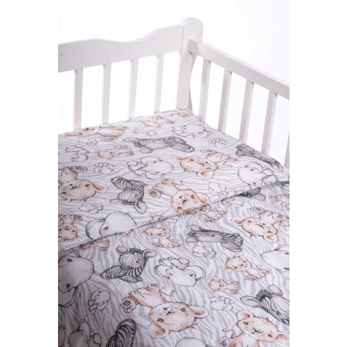 Pārvalku komplekts 135x100 "Lion" balts