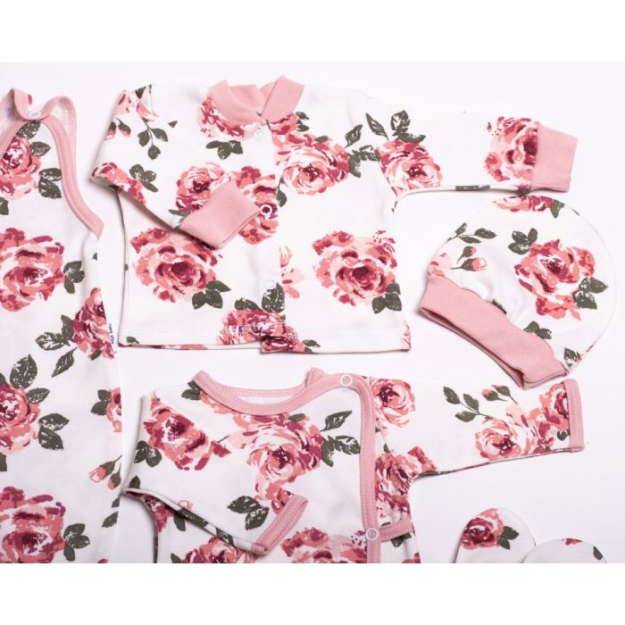 Bērnu komplektiņš no 5 daļam "Roses" 