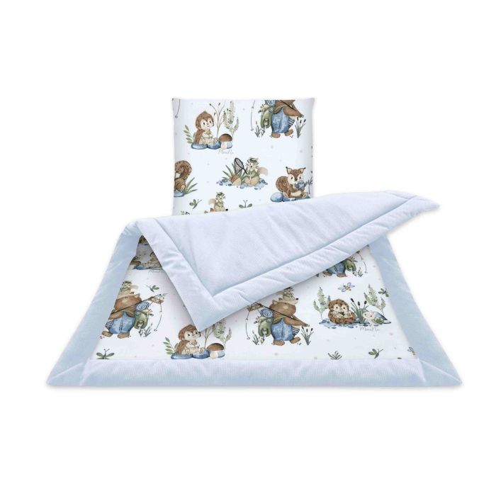 Bērnu pleds un spilvens  "Travel time" 