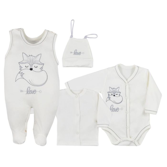 Bērnu komplektiņš no 4 daļam "Fox" 