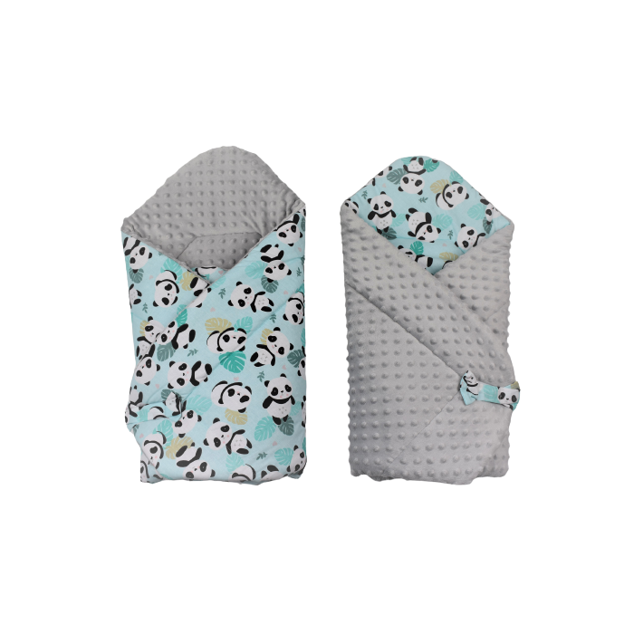 Konverti jaundzimušajiem "Panda" pelēks. Piegāde visā Latvijā 1-2 darba dienu laikā.