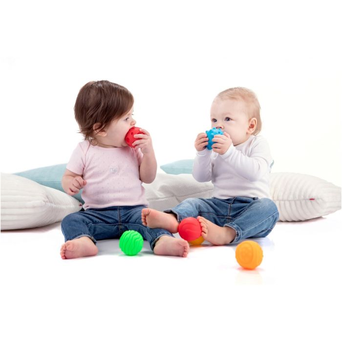 Bumbas sensorai attīstībai Tullo "Faces" 6 gab.