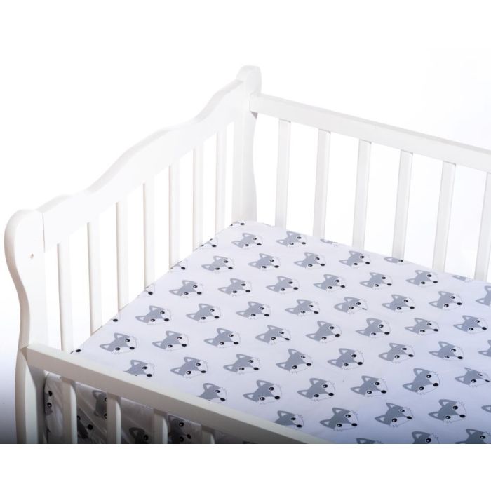 Bērnu palags ar gumiju "Fox"  120x60