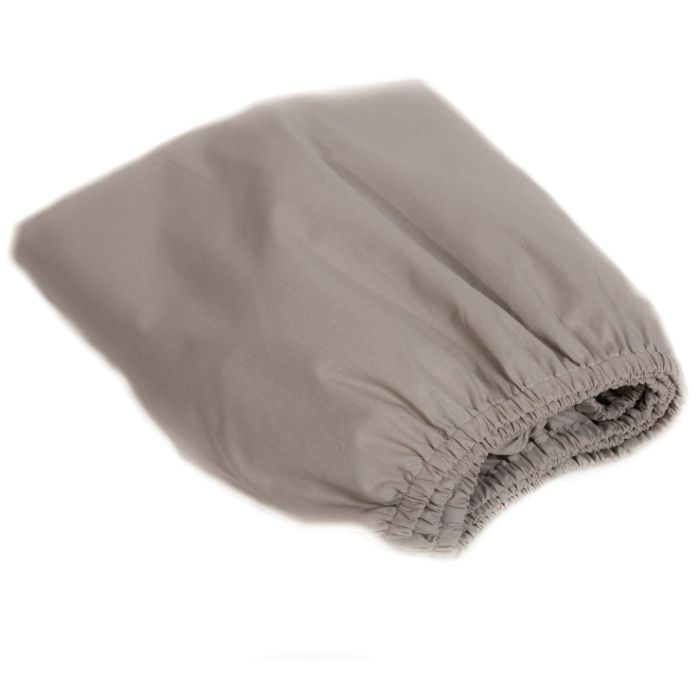 Bērnu palags ar gumiju "Gentle grey" - kokvilna 