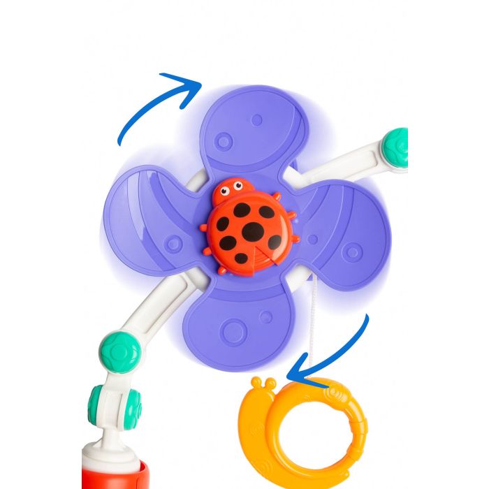 Rotaļlietu loks ratiņiem/krēsiņam "FLOWERS"