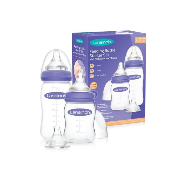 Lansinoh bērnu  pudelītes komplekts 160+ 240 ml 2 gab.