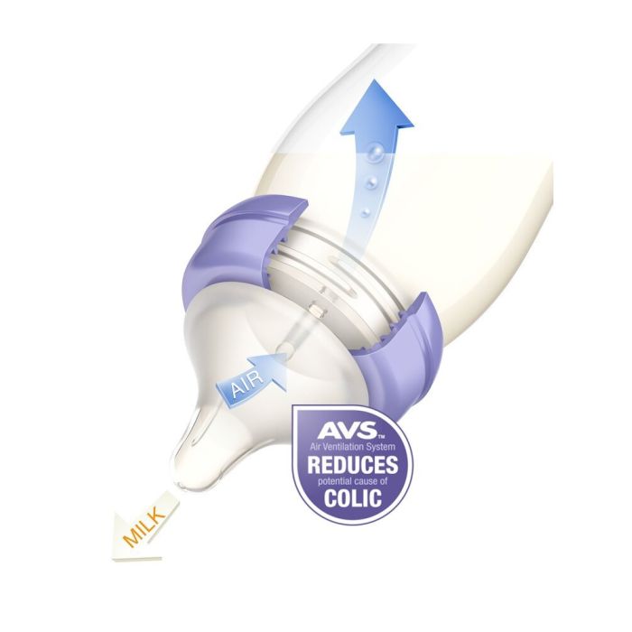 Lansinoh mazuļa pudelīte ar knupīti Anti-Colic 160 ml 2 gab