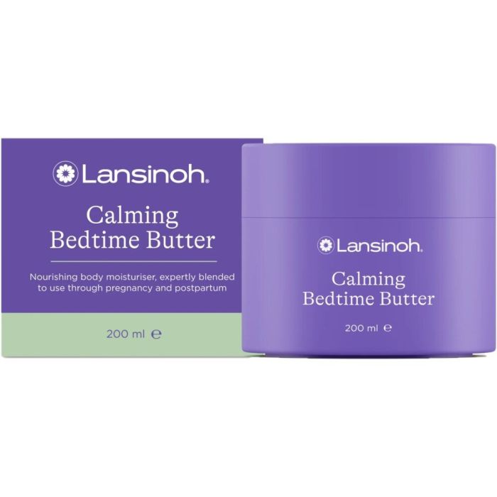 Lansinoh nomierinošais ķermeņa sviests ar magniju pirms miega 200 ml