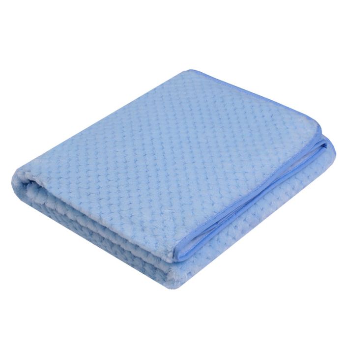 Bērnu pleds "Blank" 90x80 cm zils