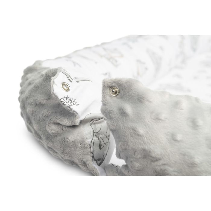 Ligzdiņa - kokons jaundzimušajiem "FOXY" 80x45 cm