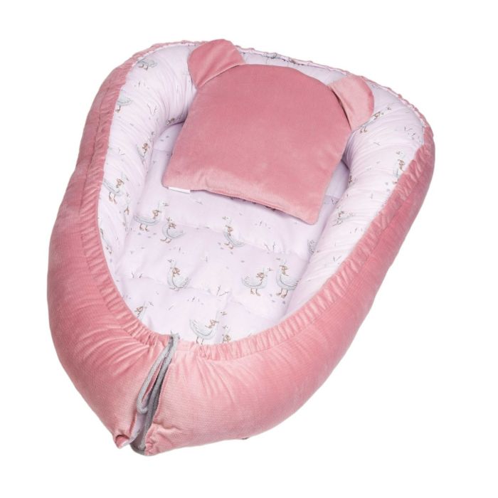  Bērnu ligzdiņa "Golden goose pink" 