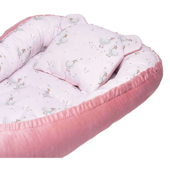  Bērnu ligzdiņa "Golden goose pink" 